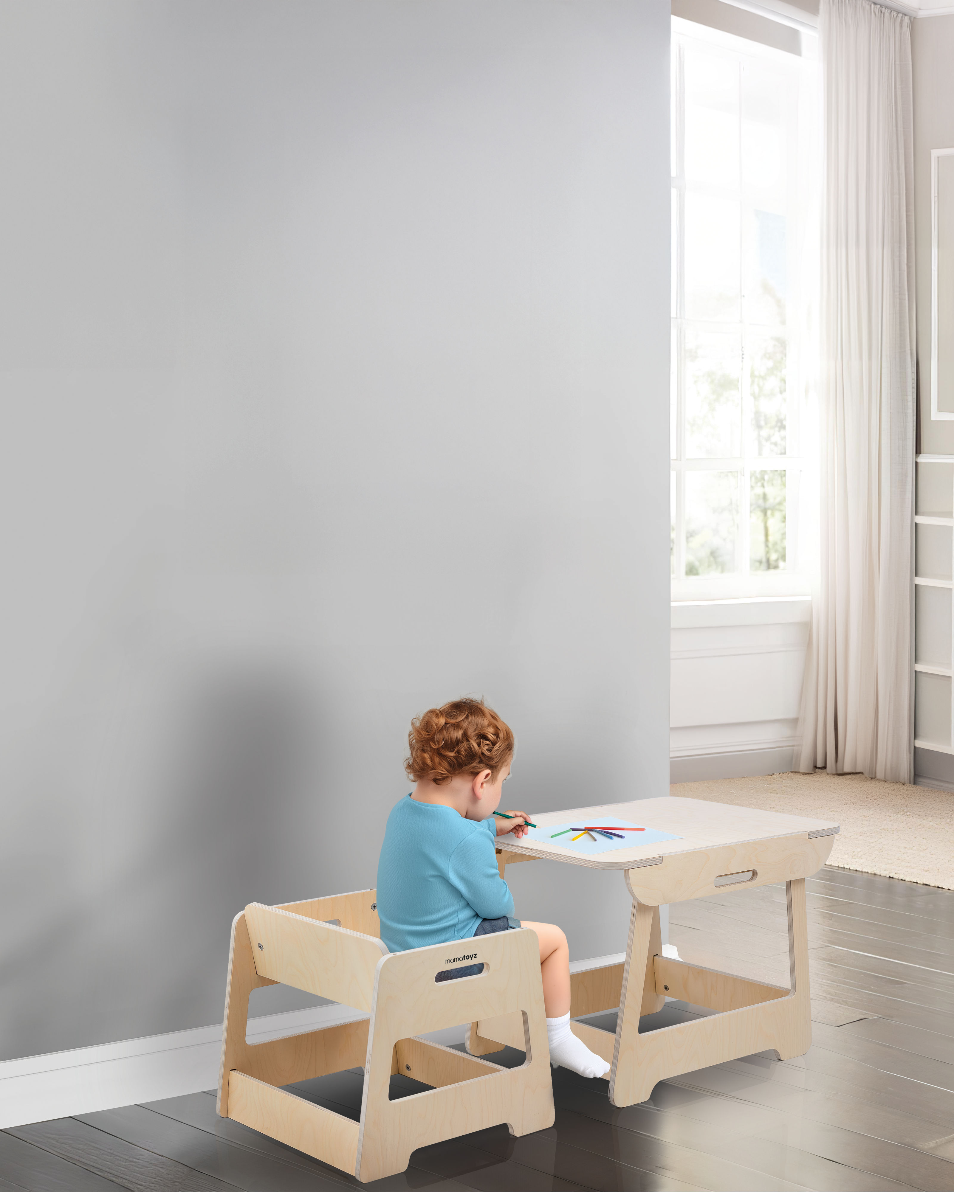 MamaToyz Changy Wickel- und Spieltisch
