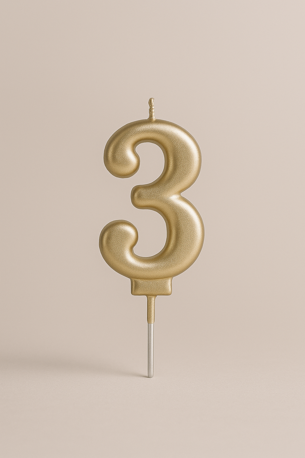 3 - Zahlenkerzen 6.5cm