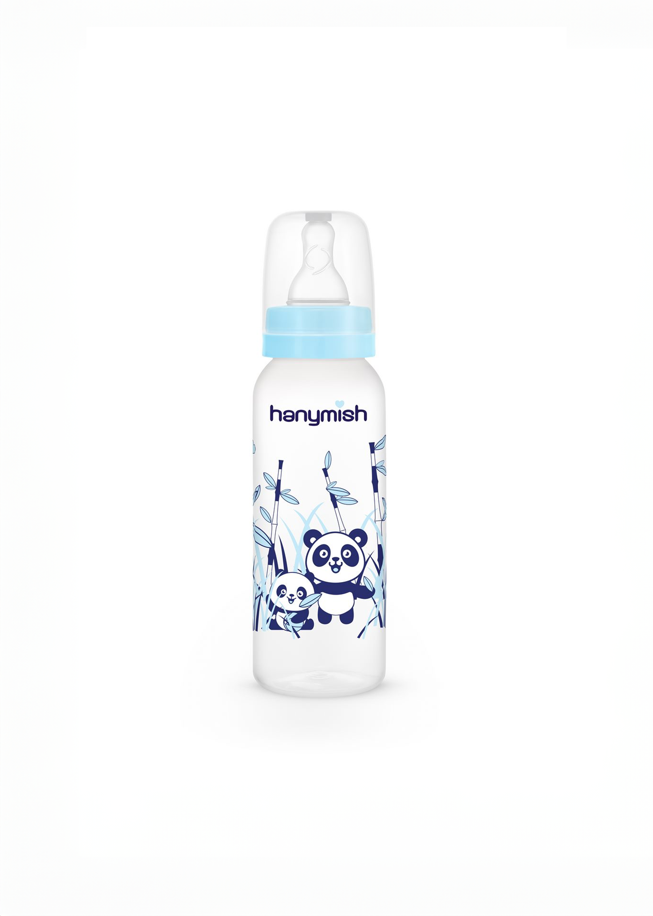 PP-Flasche 240 ml pink & blau