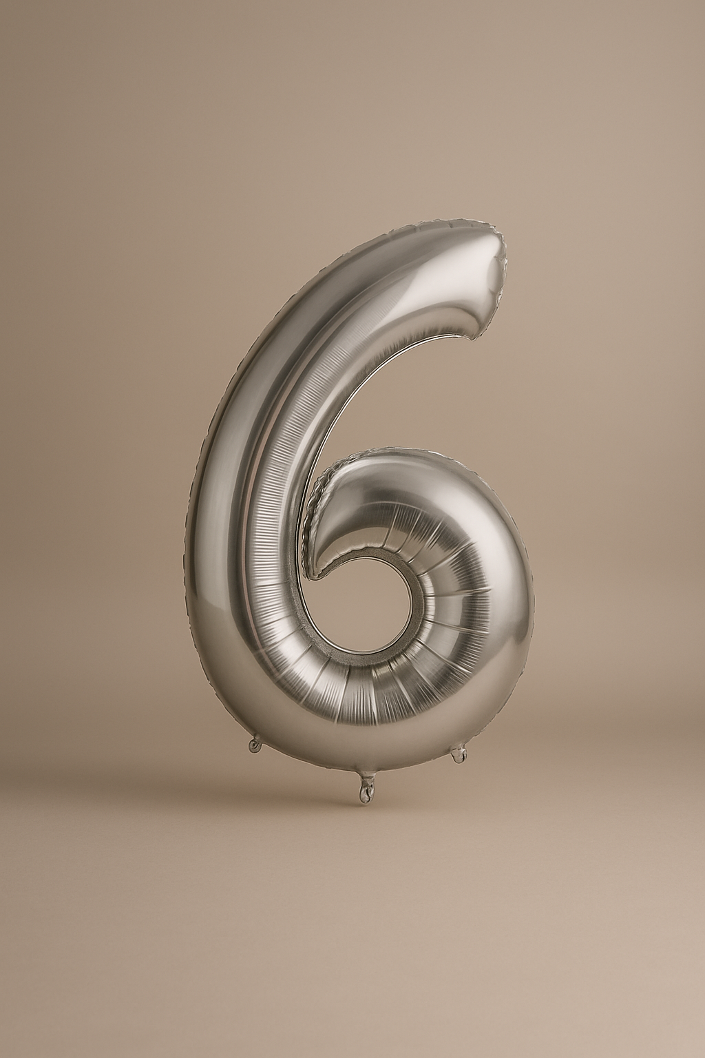 6 - Zahlen Ballon 100 cm