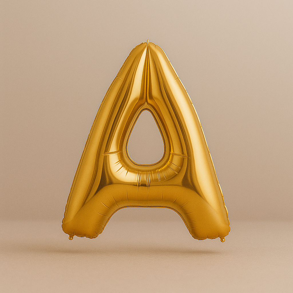 A - Buchstaben Ballon 100 cm