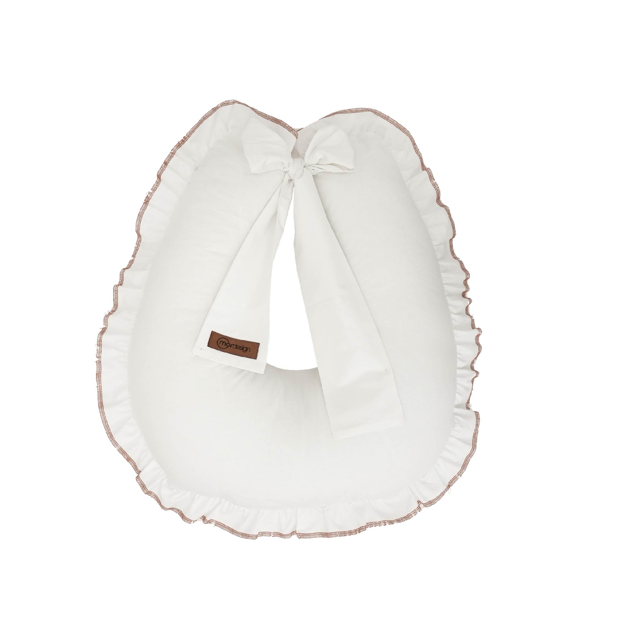 Stillkissen Ruffle Series - weiss