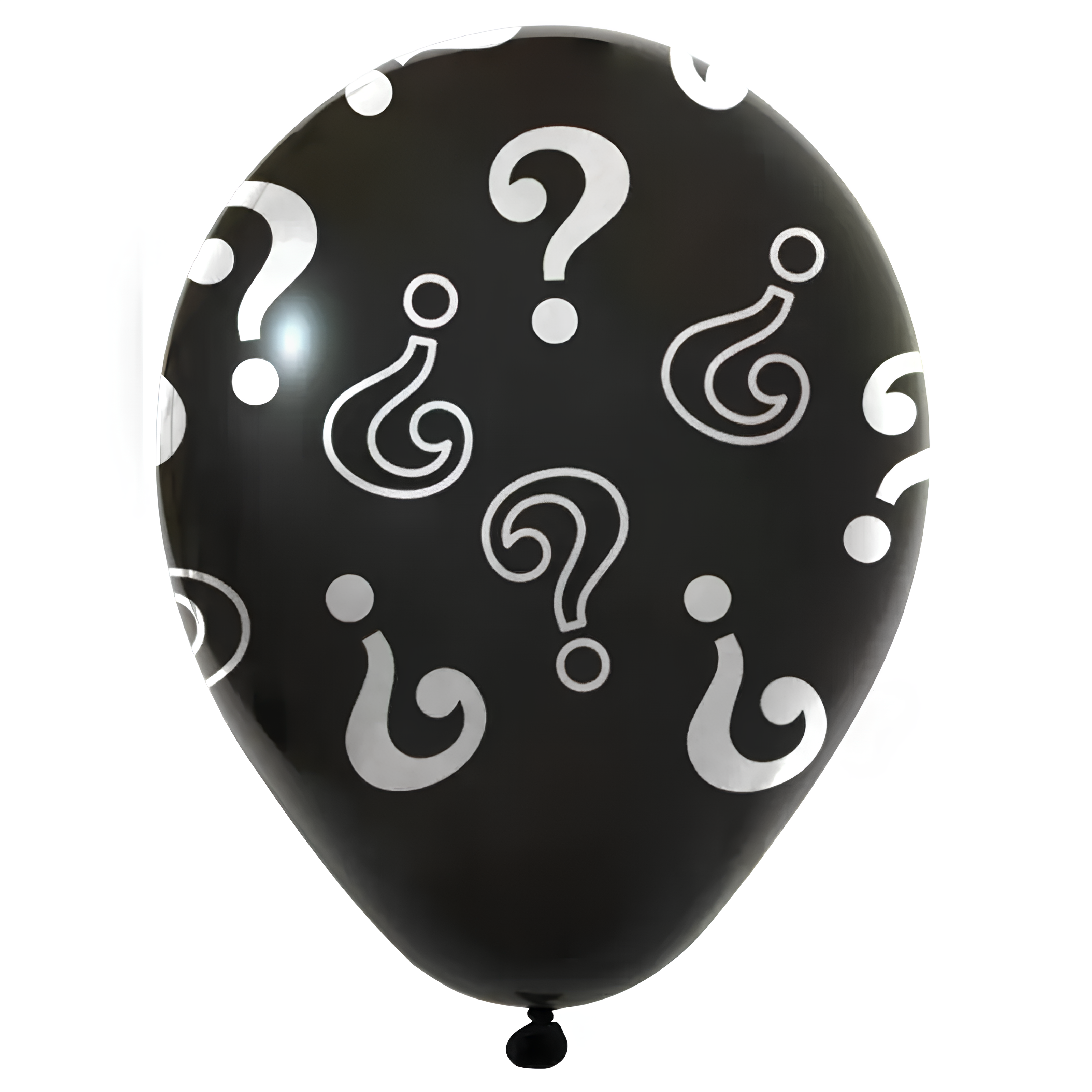 Boy or Girl Ballon - Schwarz Ø30 cm