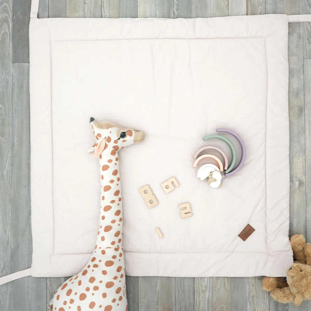 grosse Babyspielmatte Camper Series - beige