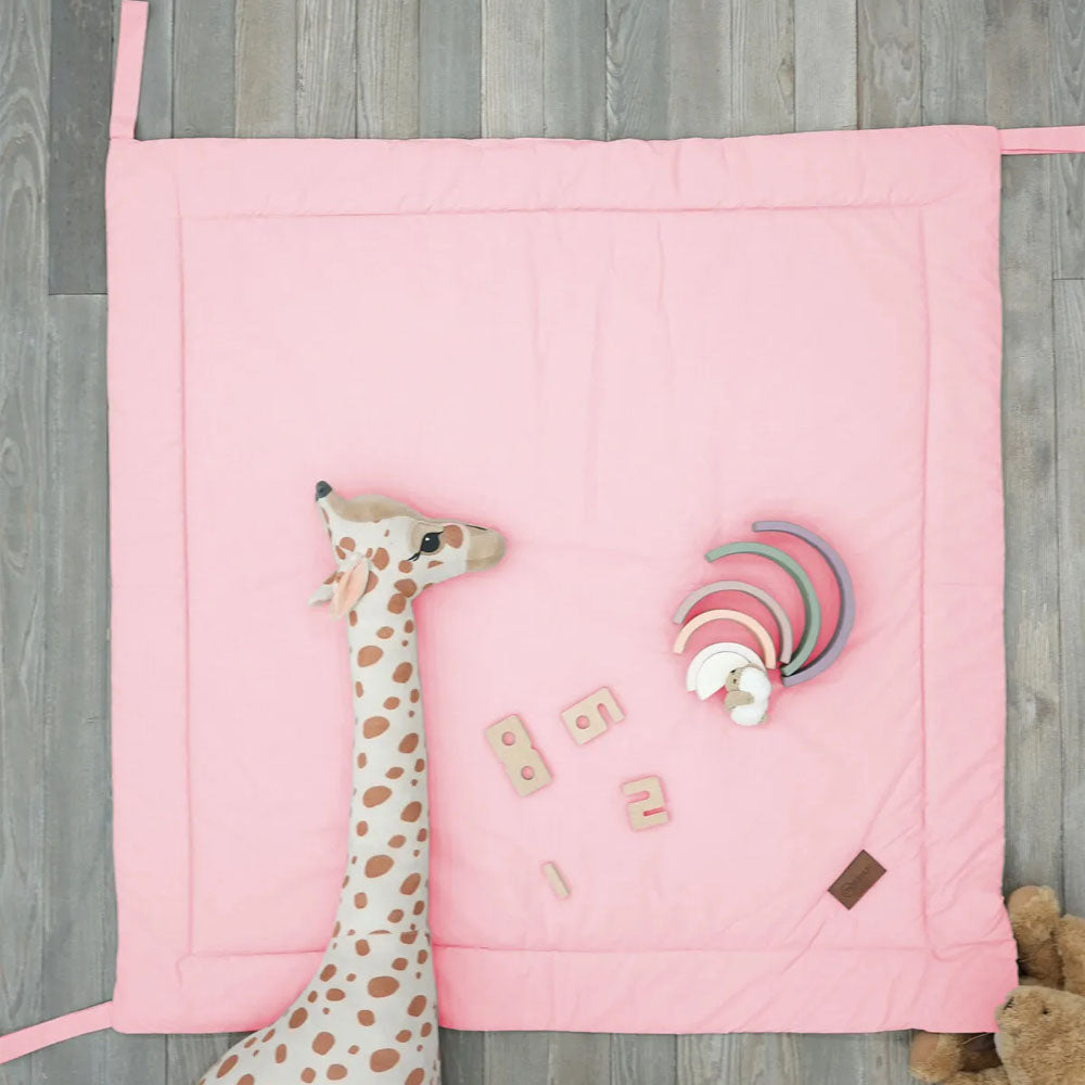 grosse Babyspielmatte Camper Series - pink