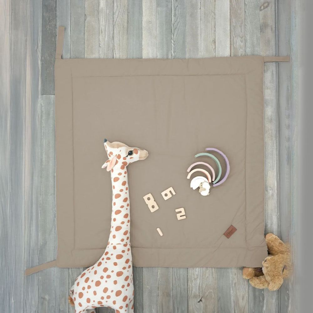 grosse Babyspielmatte Camper Series - braun