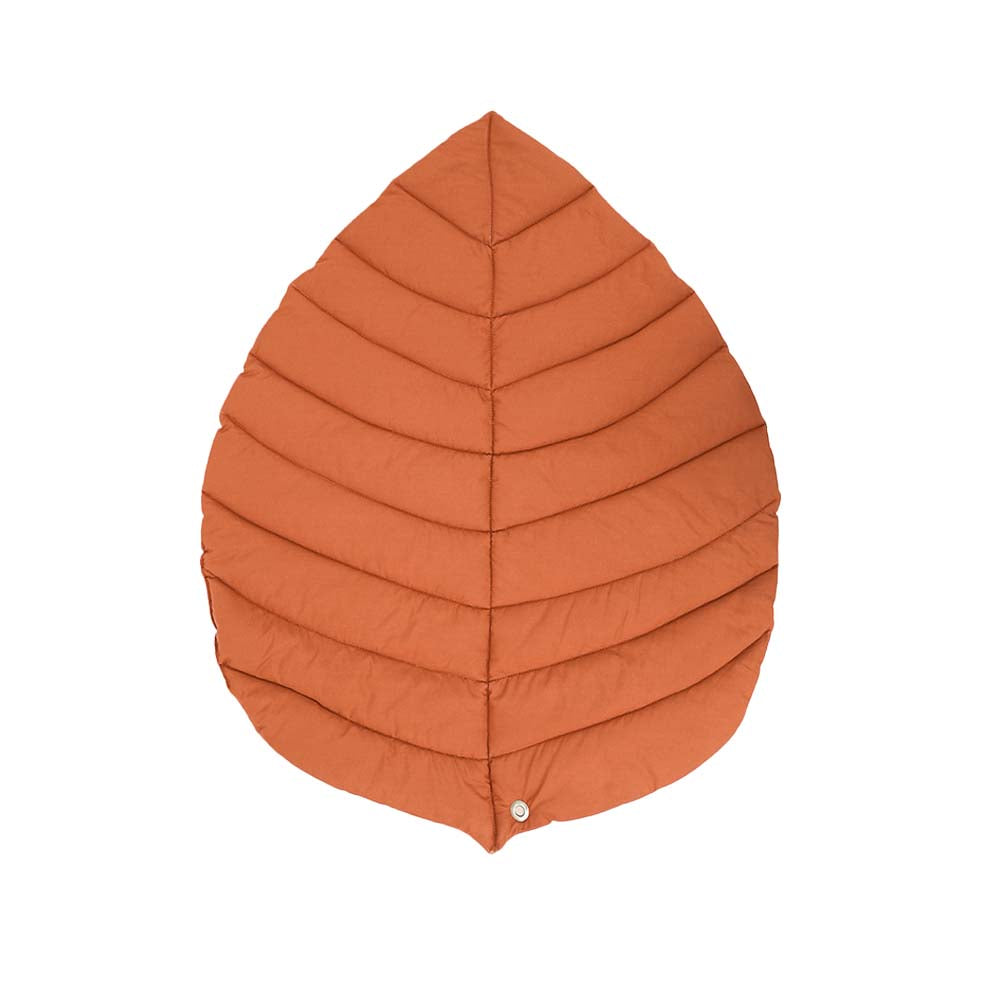 blattförmige Spielmatte - orange