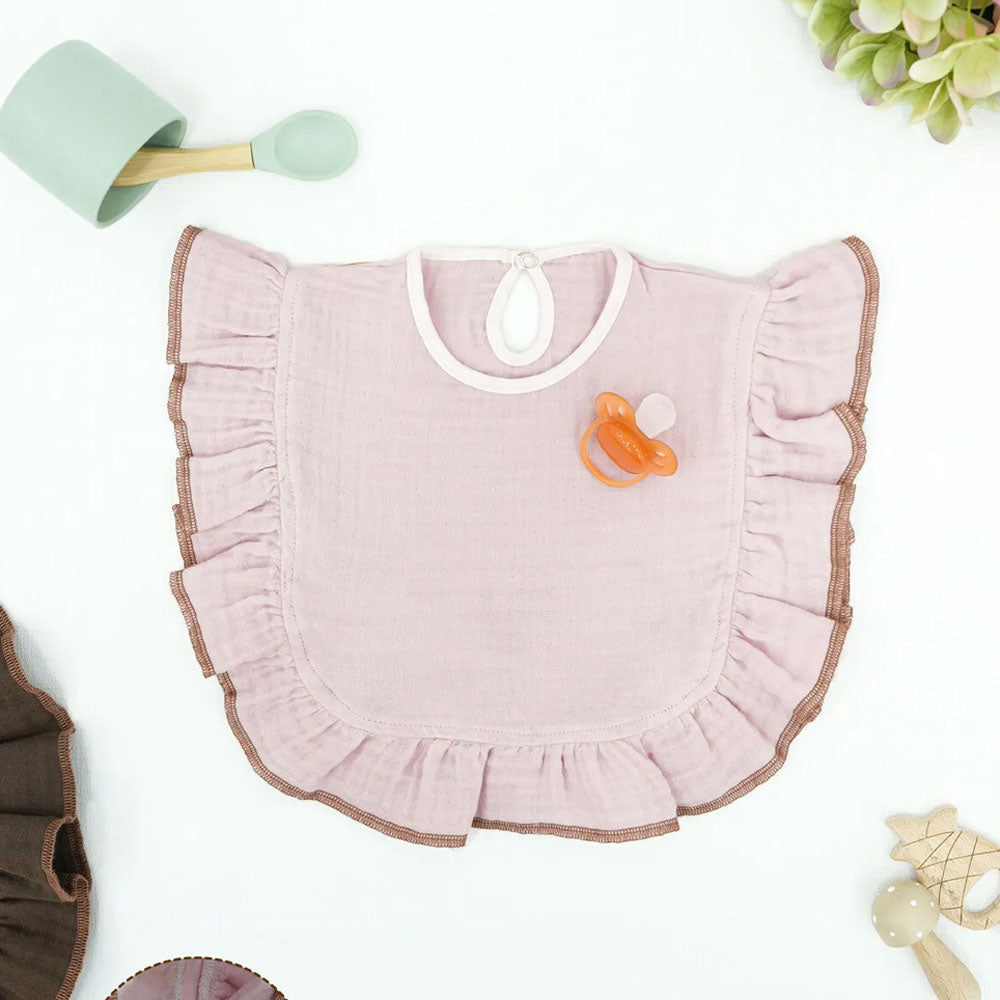 Lätzchen Ruffle Series - pink