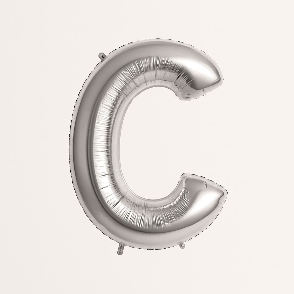 C - Buchstaben Ballon 100 cm