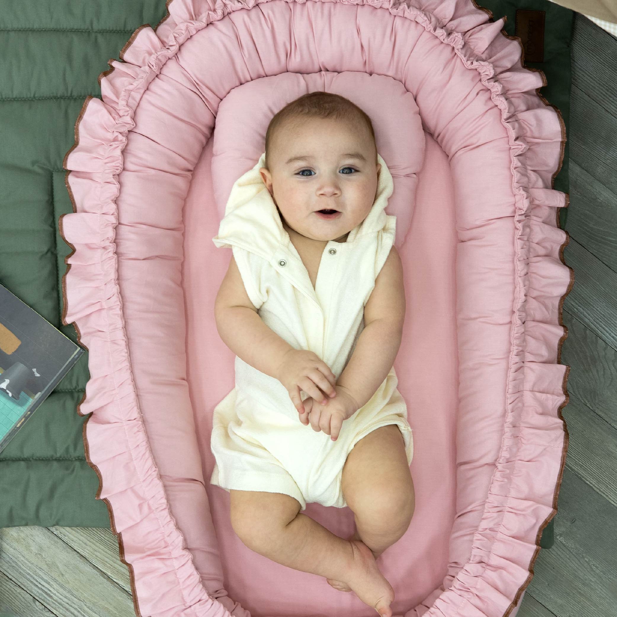 Babynest Morremix Ruffle Series - pink