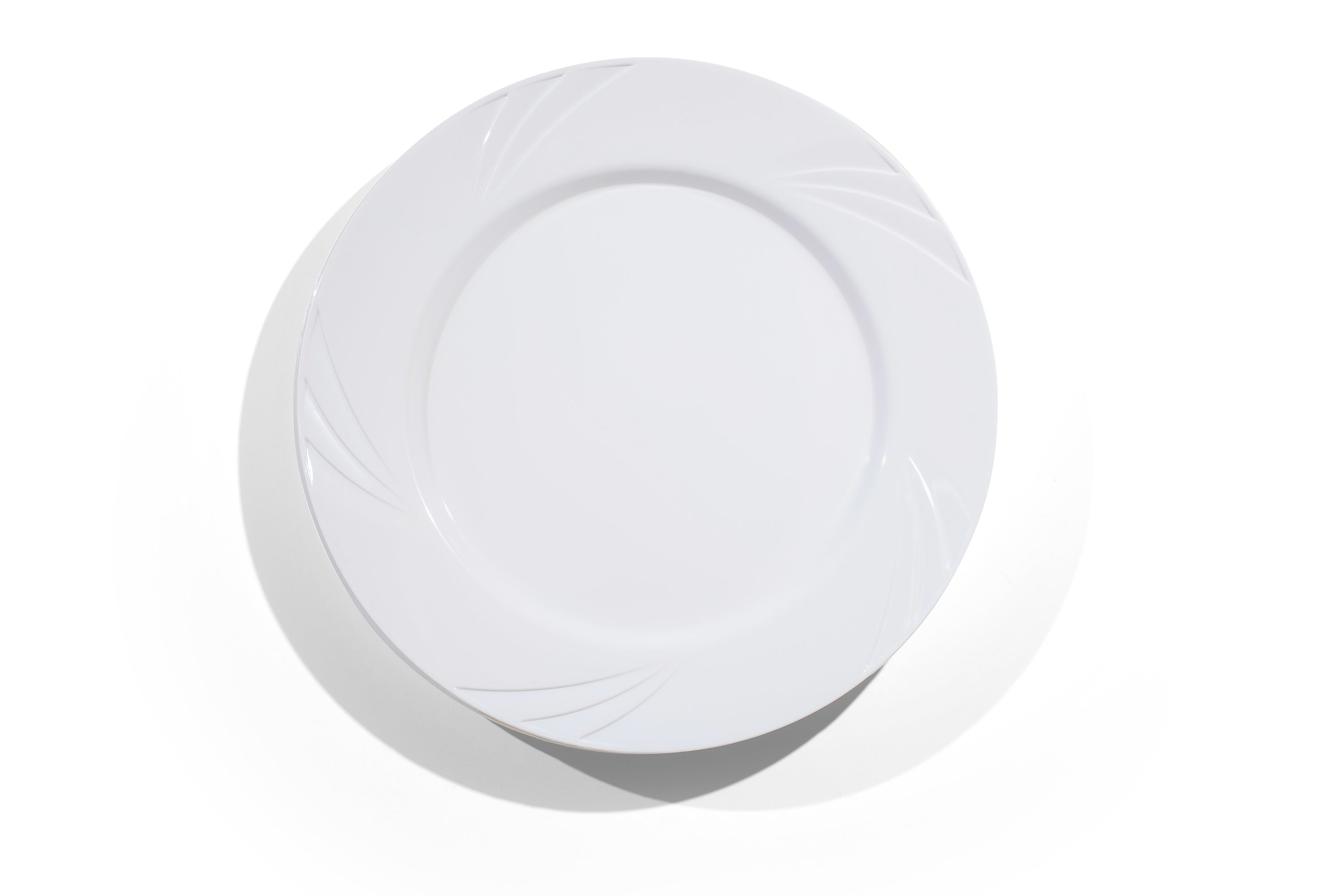 Partyteller 6er Set - weiss