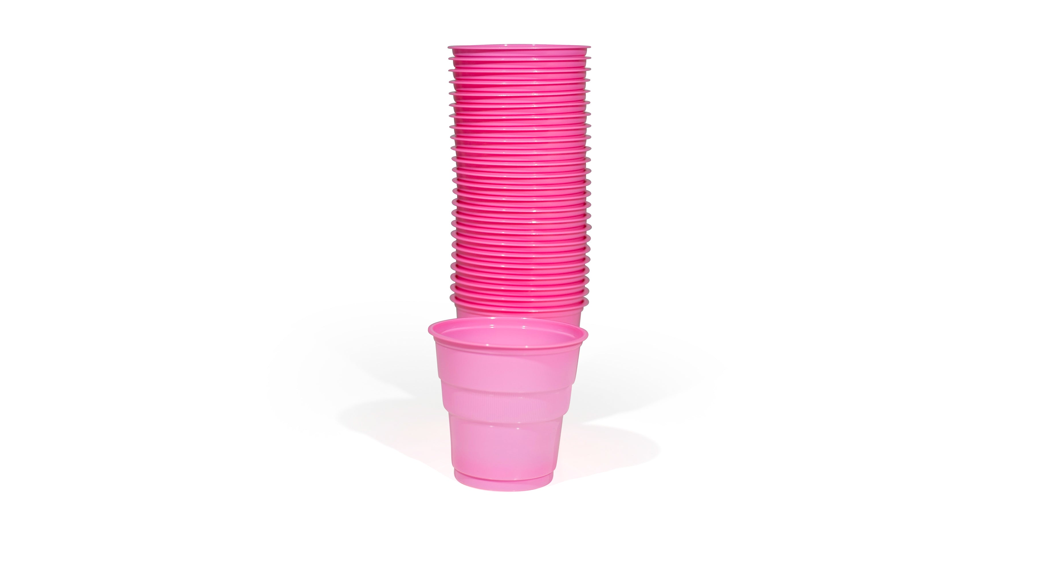 Trinkbecher 25er Set - pink