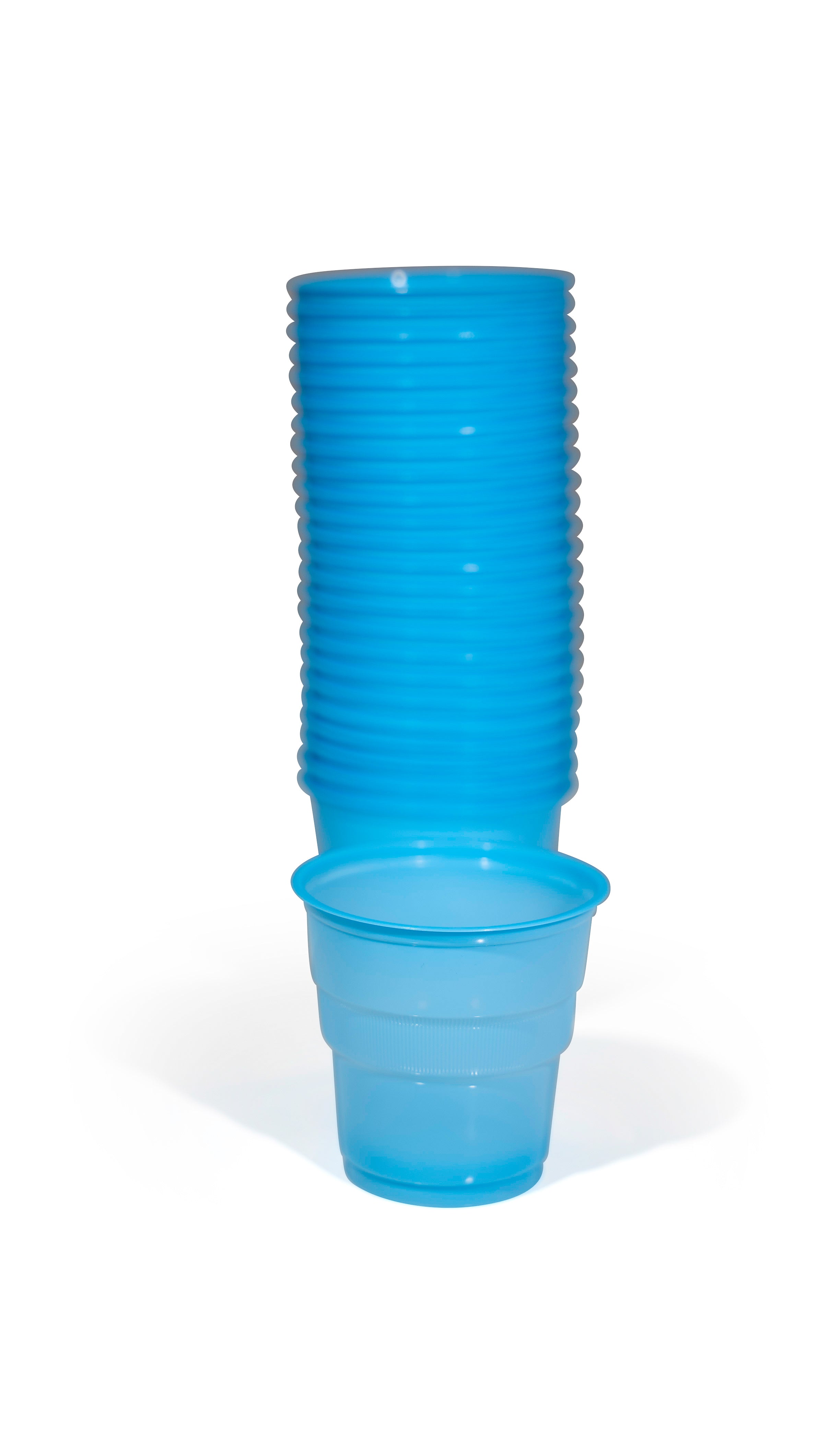 Trinkbecher 25er Set - blau