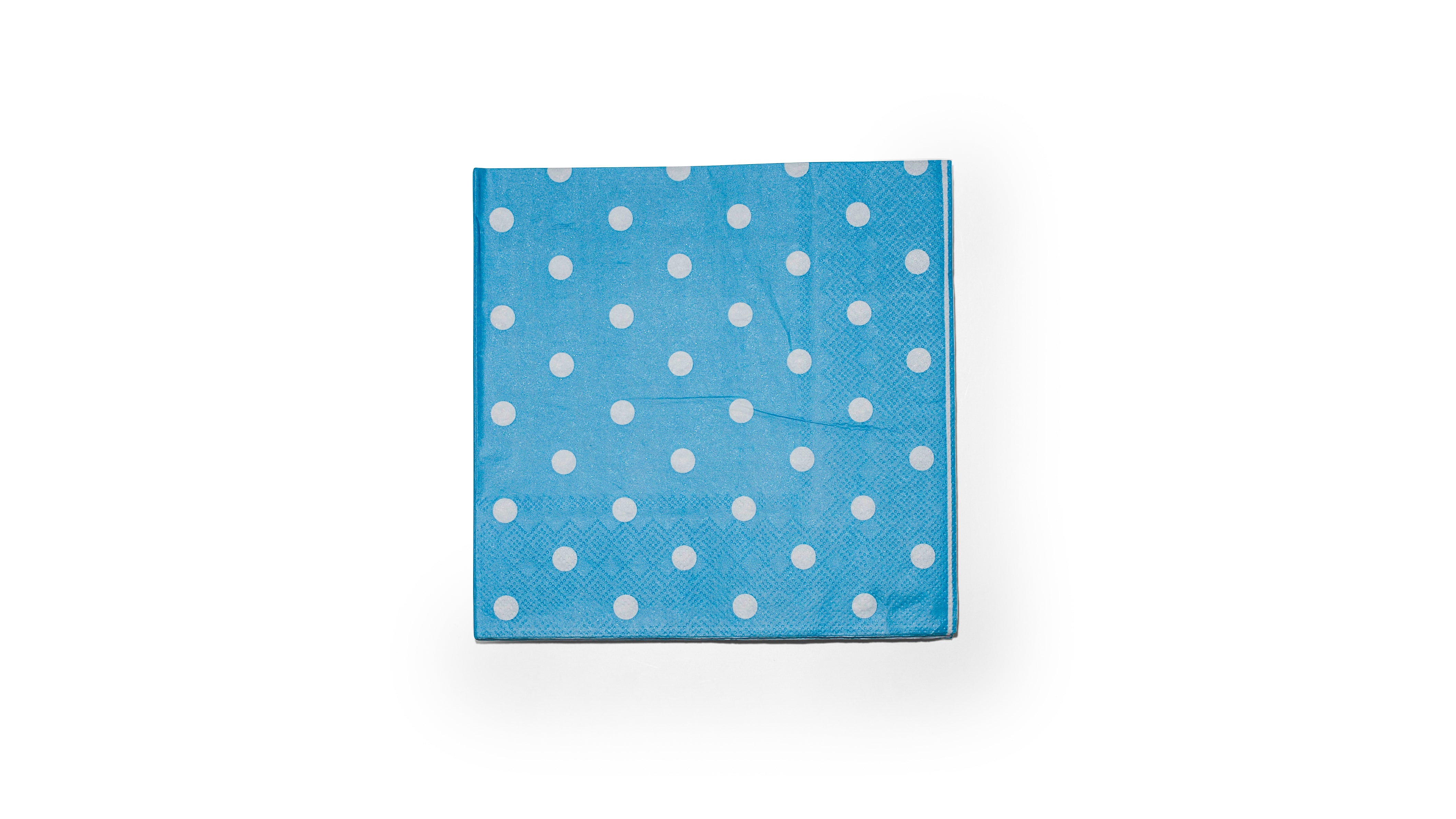 20er Set Serviette für Party - blau