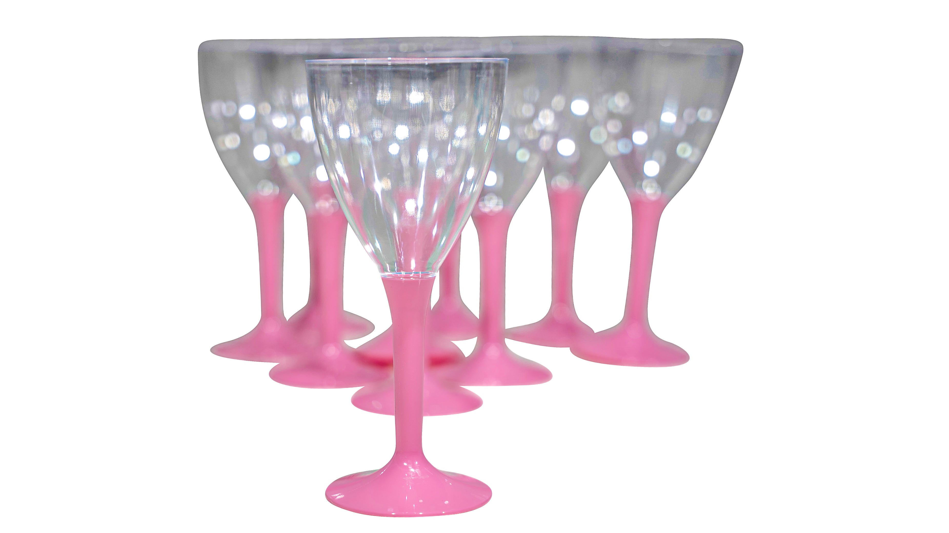 Kelchbecher 10er Set - pink