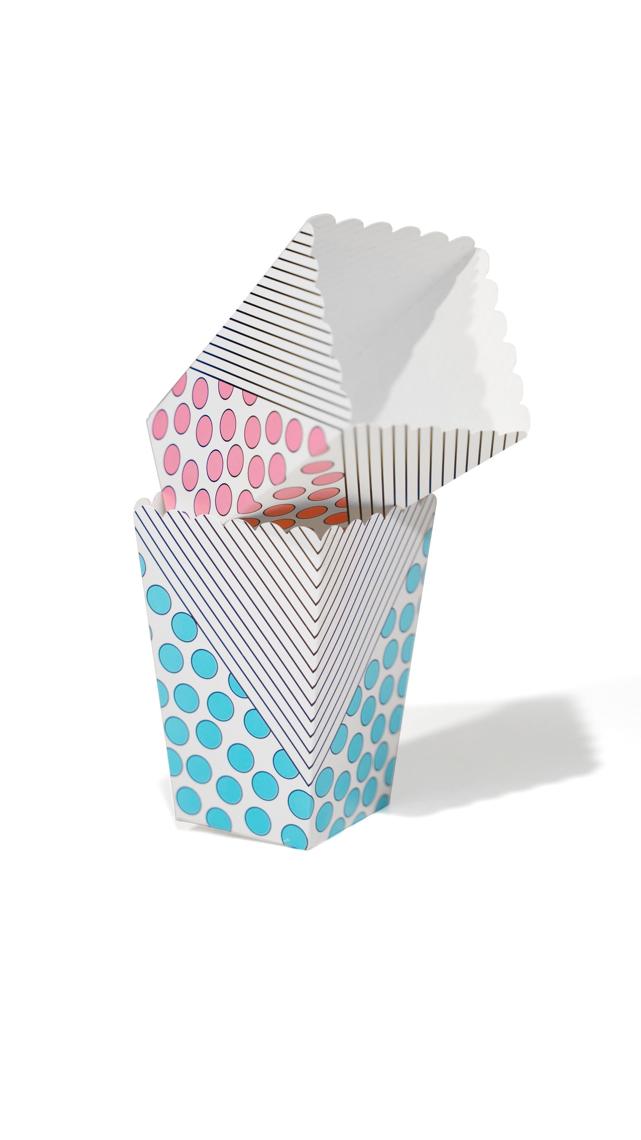 Popcorn Box für Geburtstagsparty - pink