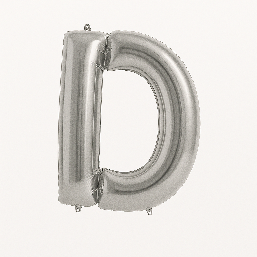 D - Buchstaben Ballon 100 cm