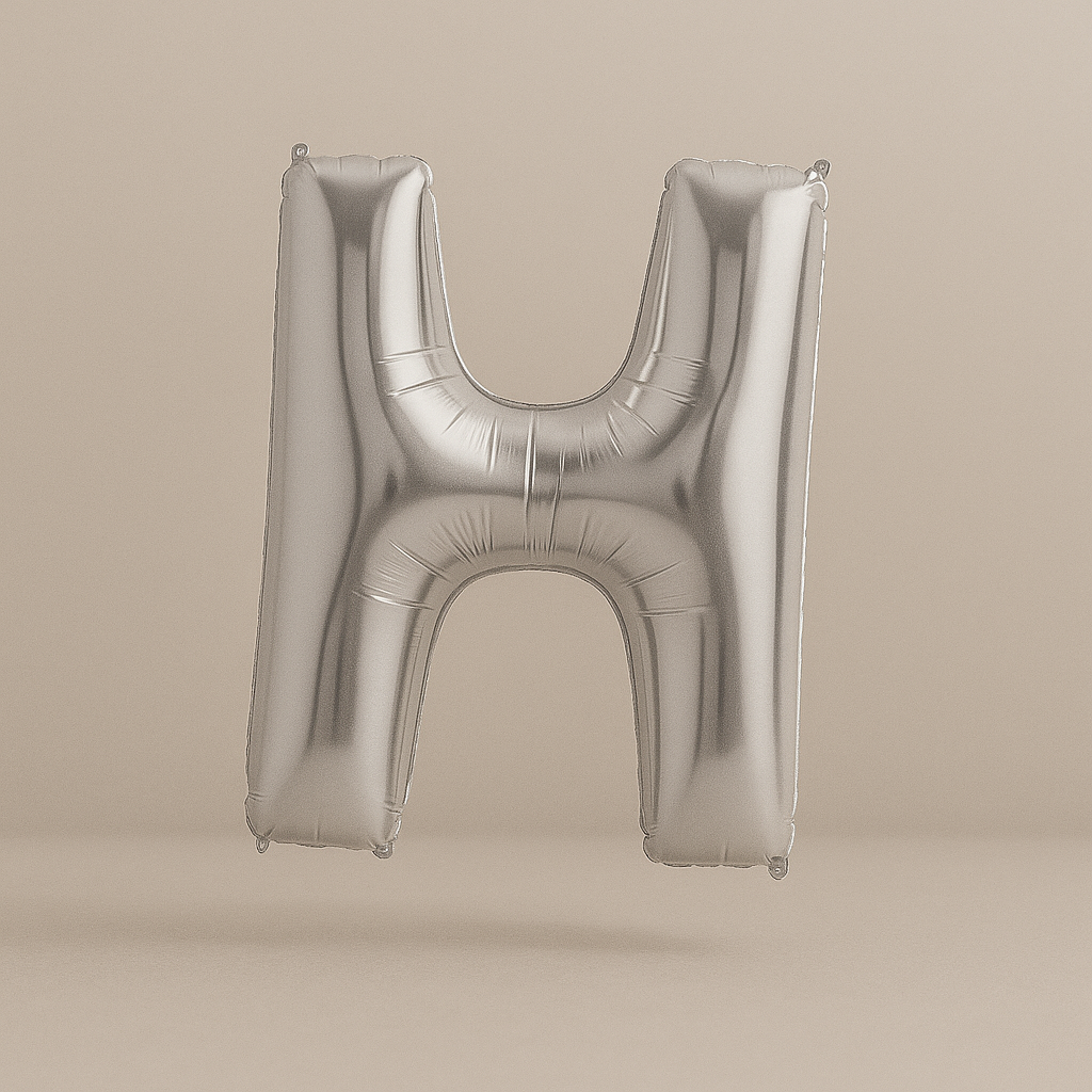 H - Buchstaben Ballon 100 cm
