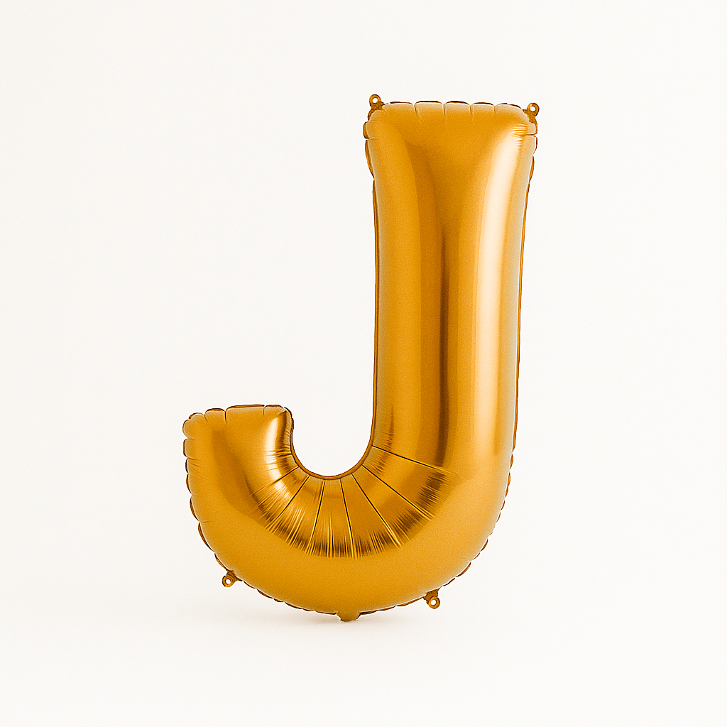 J - Buchstaben Ballon 100 cm