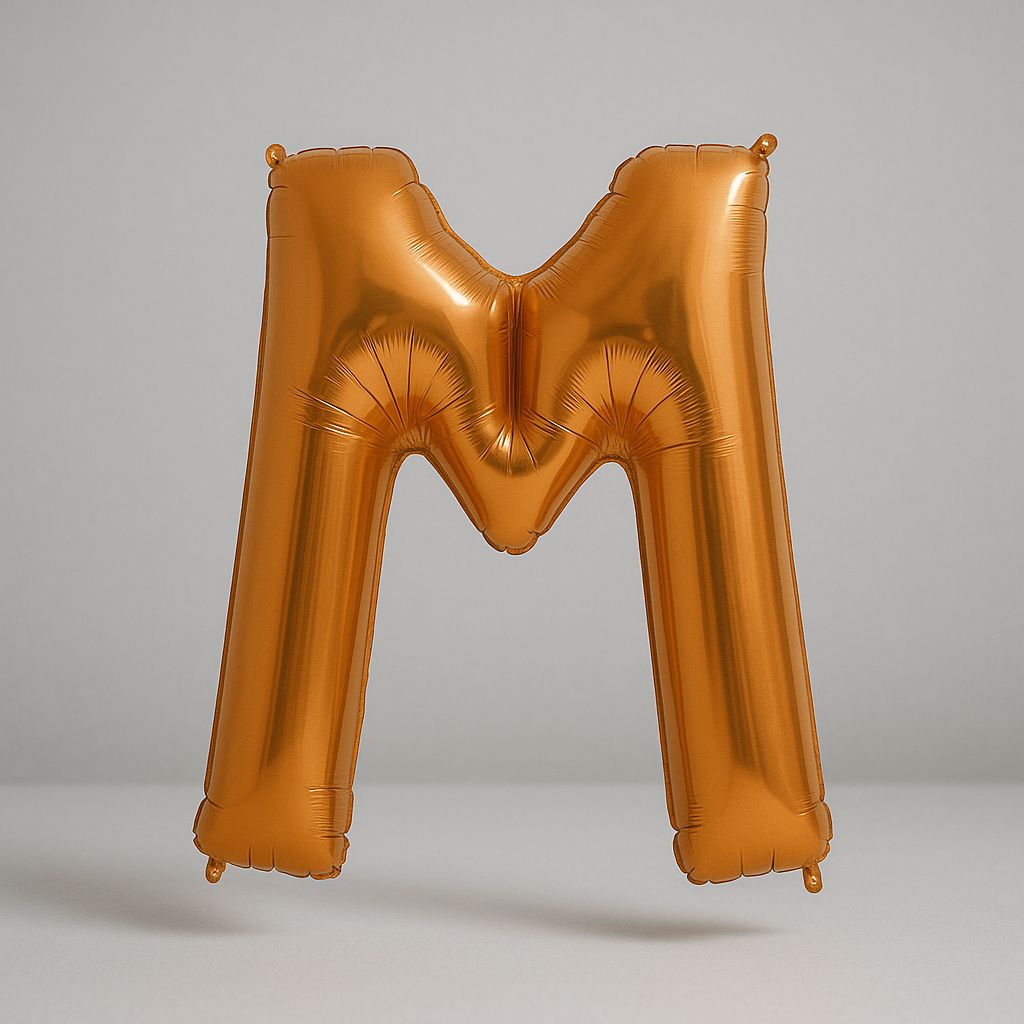 M - Buchstaben Ballon 100 cm