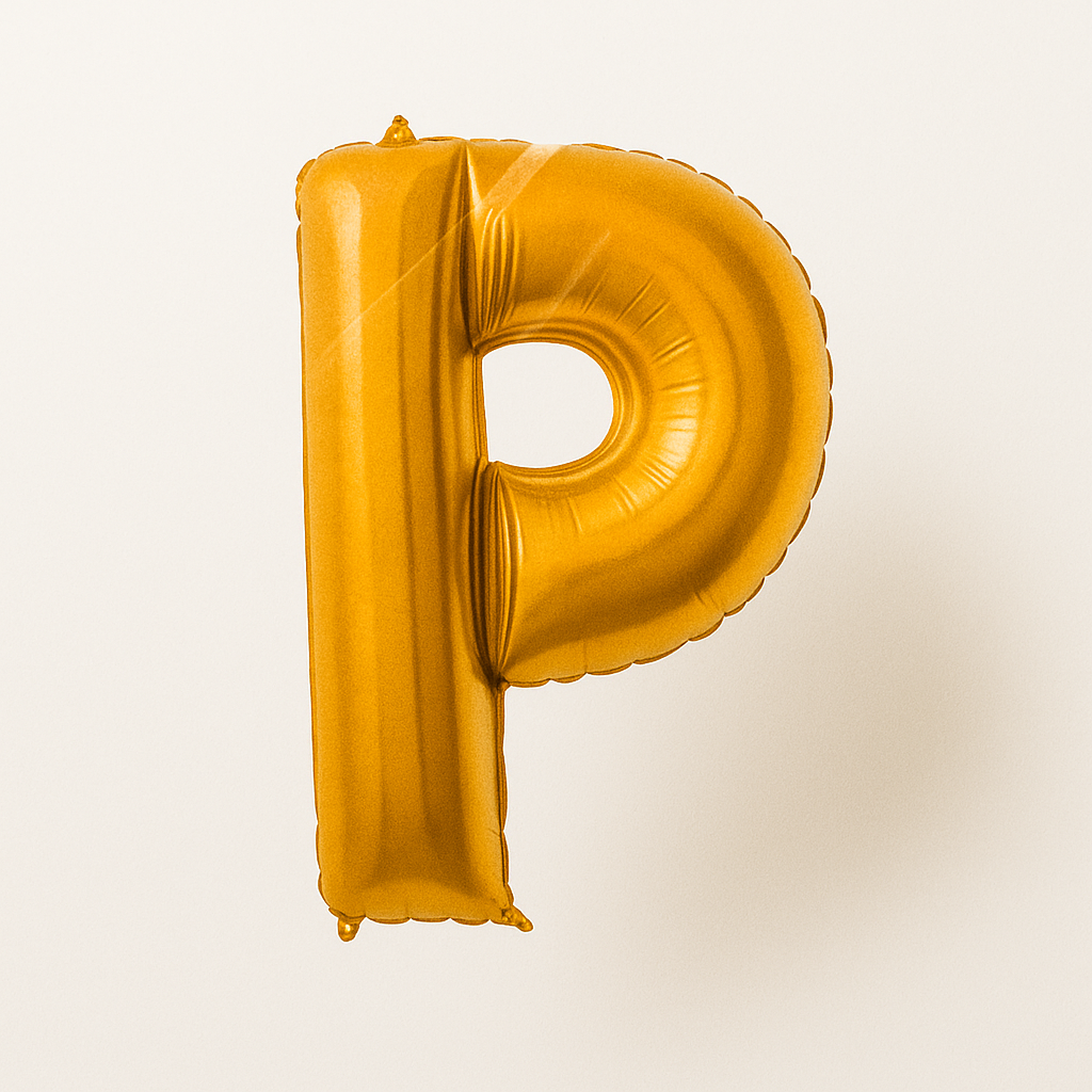 P - Buchstaben Ballon 100 cm