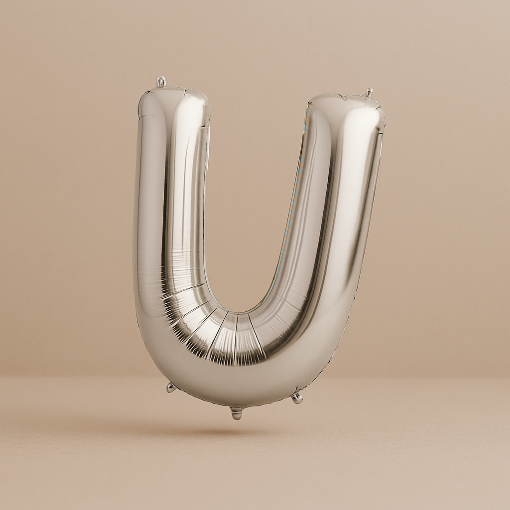 U - Buchstaben Ballon 100 cm
