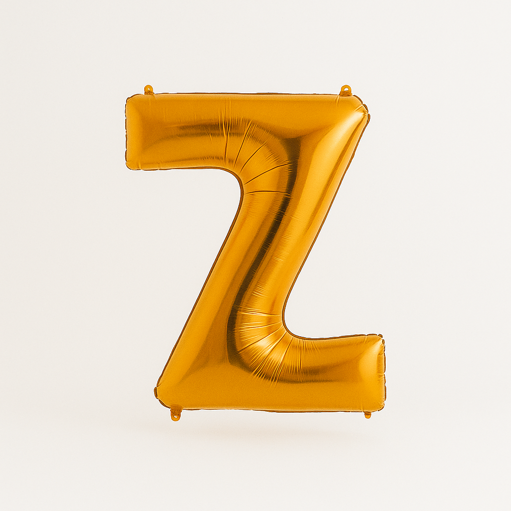Z - Buchstaben Ballon 100 cm