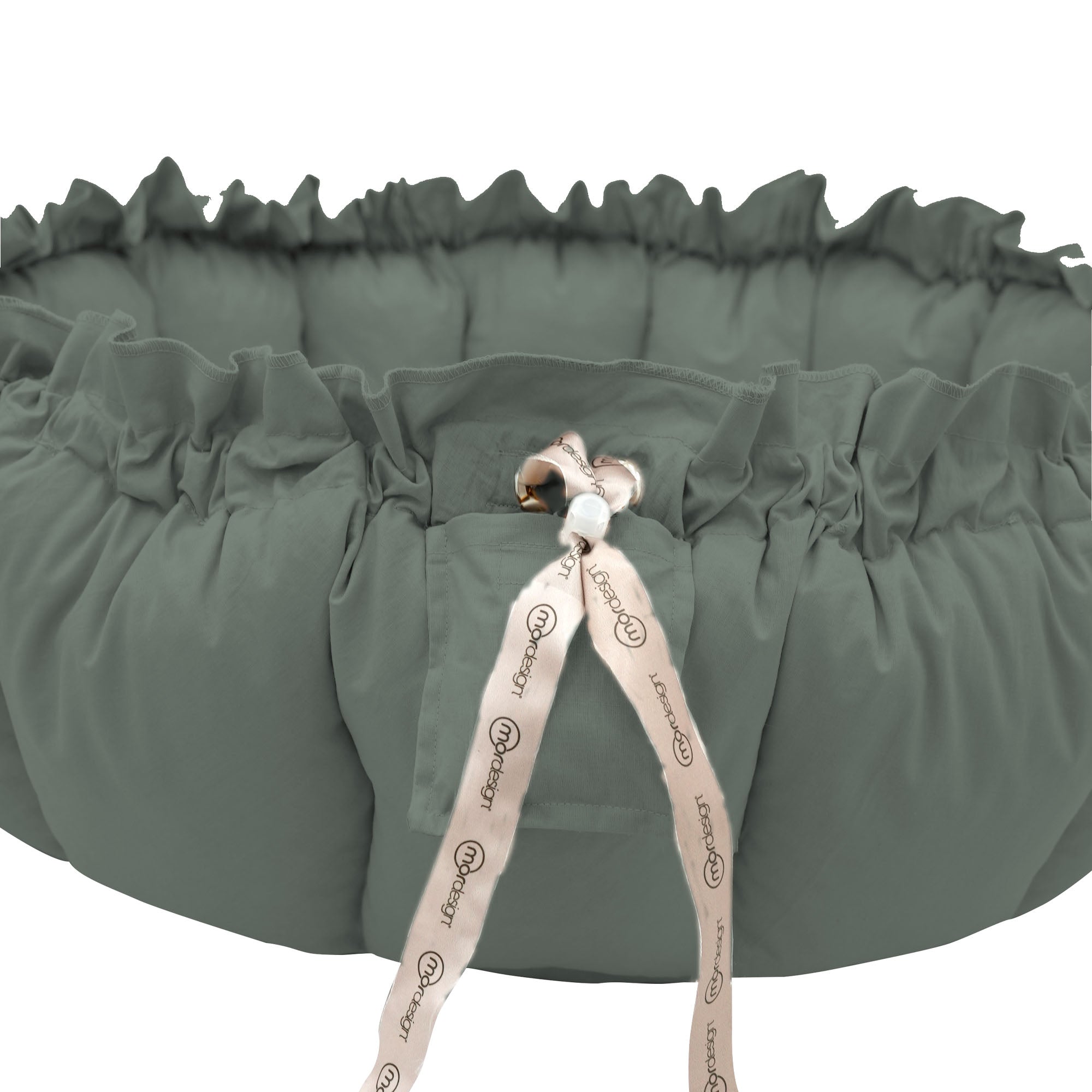 3-in-1 Babynest – Bloom Series | Nest, Spielmatte & Kuschelplatz - grün