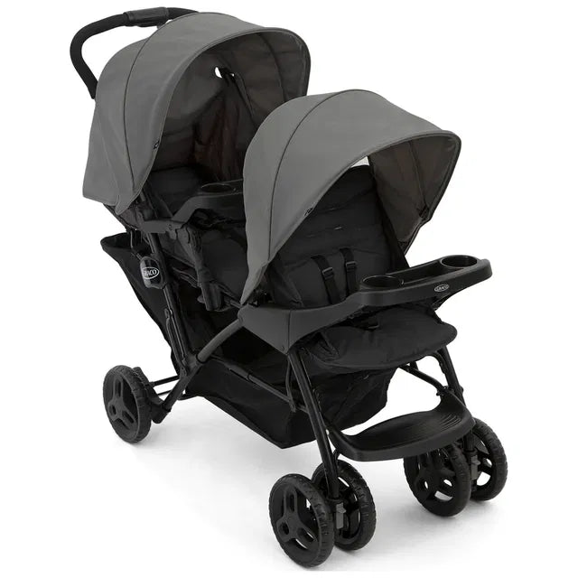 Graco Stadium Duo Geschwisterbuggy titanium