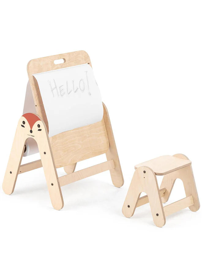 MamaToyz Kindersitzgruppe Aktivitäten Tisch & Schreibtafel: Fuchs