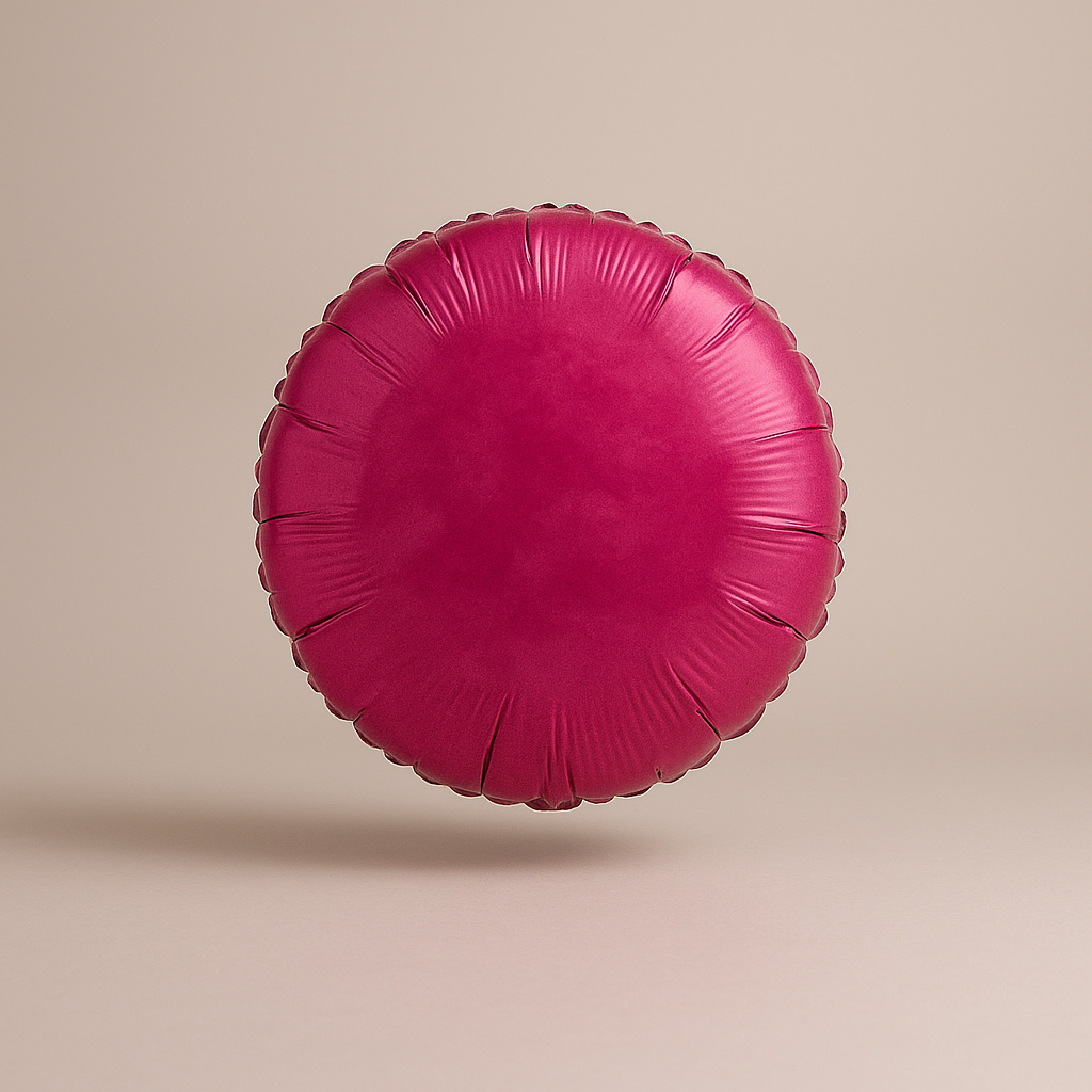 Rund Ballon Pink 45 cm